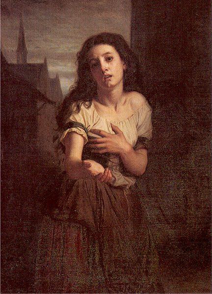 A Beggar Woman, Merle, Hugues